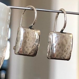 Silpada Hammered Sterling Silver Earrings